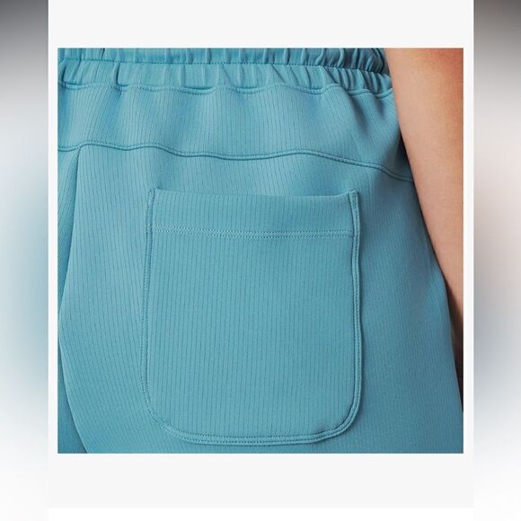 Mondetta Womens Midweight Ribbed Scuba Short - Picture 4 of 4